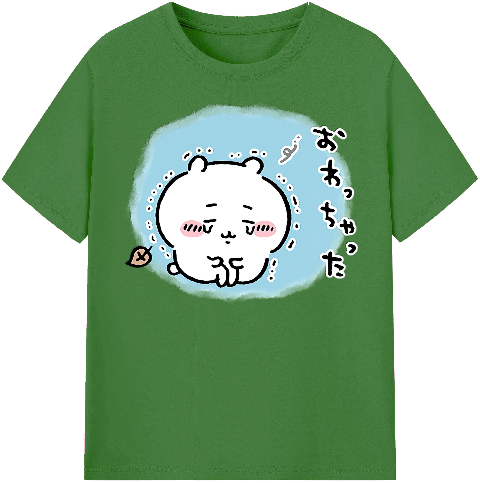 （画像用） ちいかわ ちいかわ Chii-kawa chiikawa レディースカジュアルプリントTシャツ（綿100％）